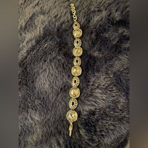 Brighton gem stone silver bracelet.